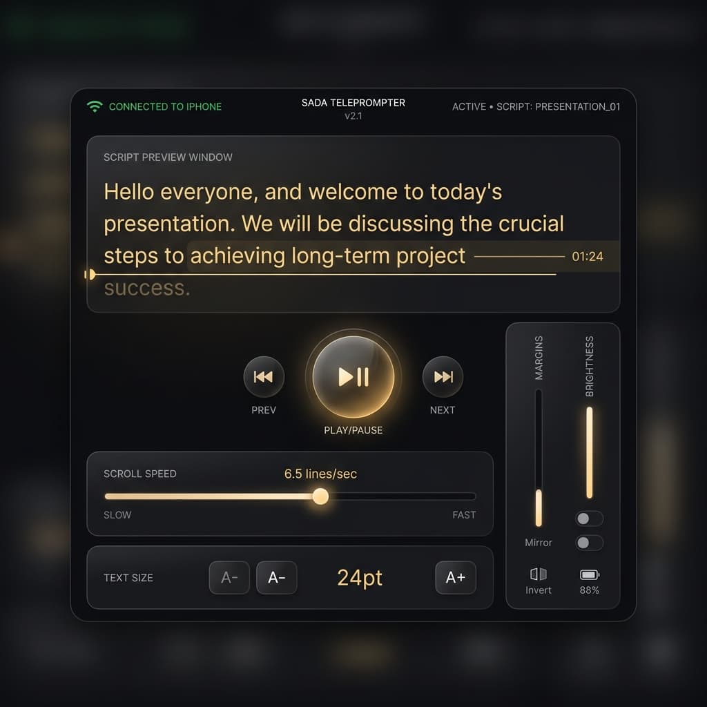 SADA Remote Dashboard Preview